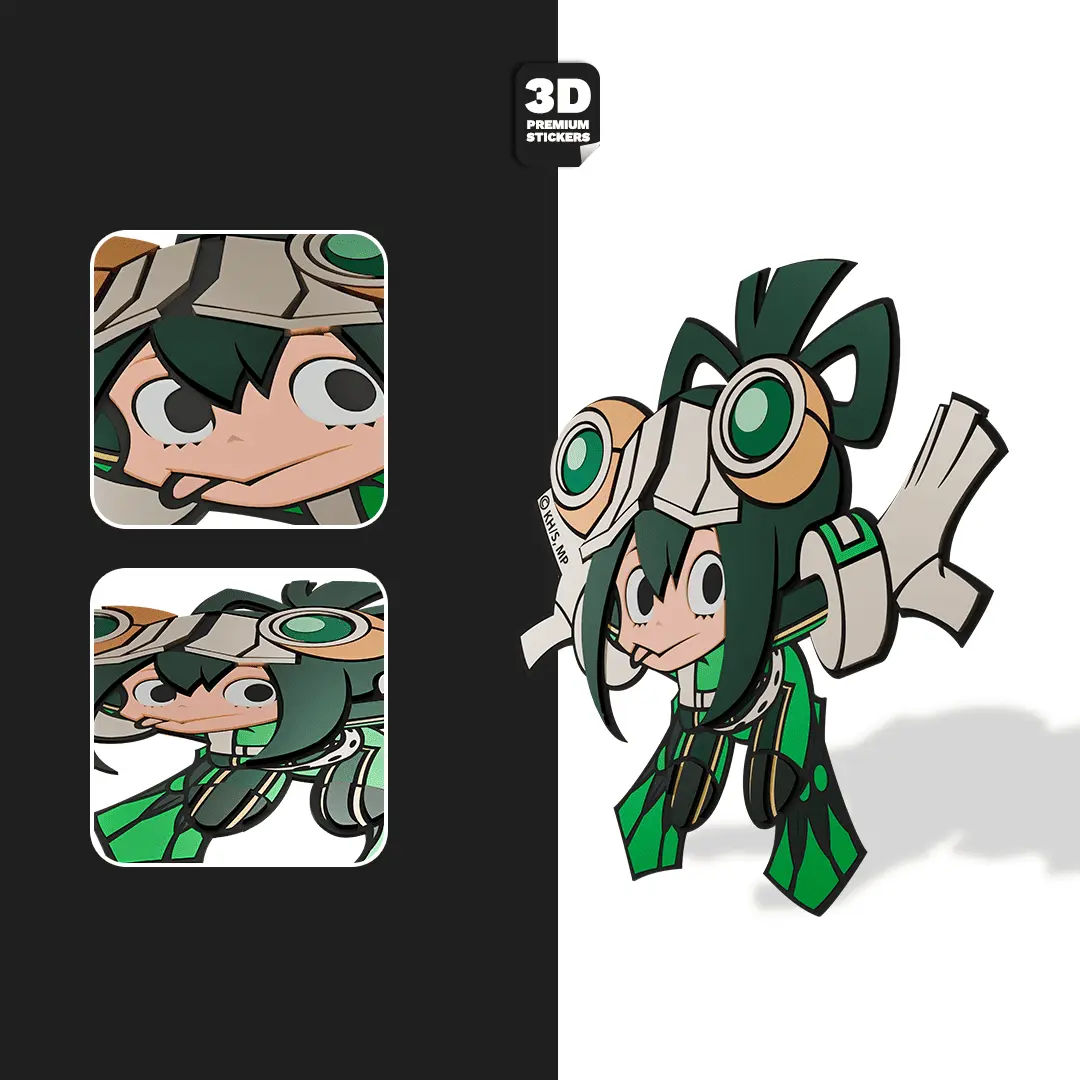 Tsuyu Asui (Season 7) Stickmadly