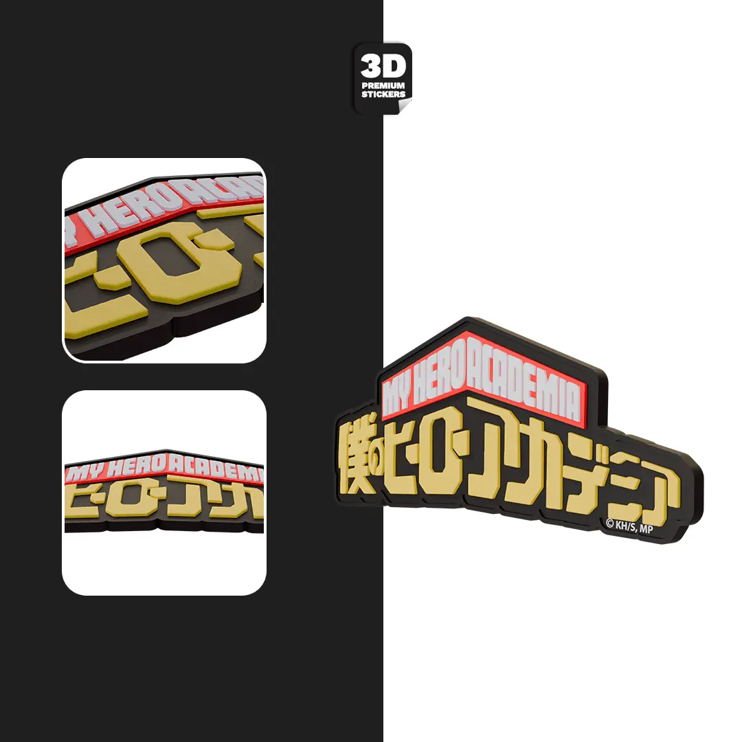 My Hero Academia Logo Stickmadly