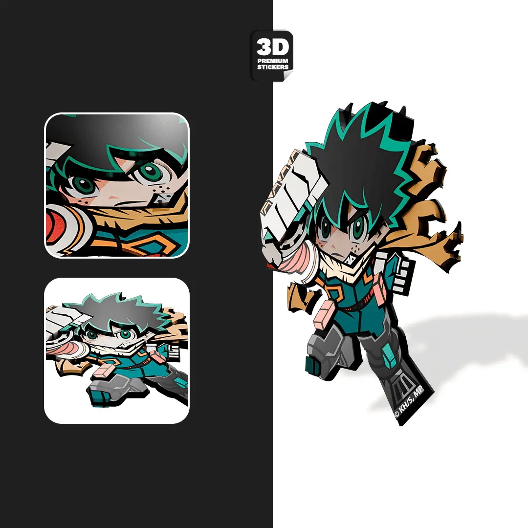 Izuku Midoriya (Season 7) Stickmadly