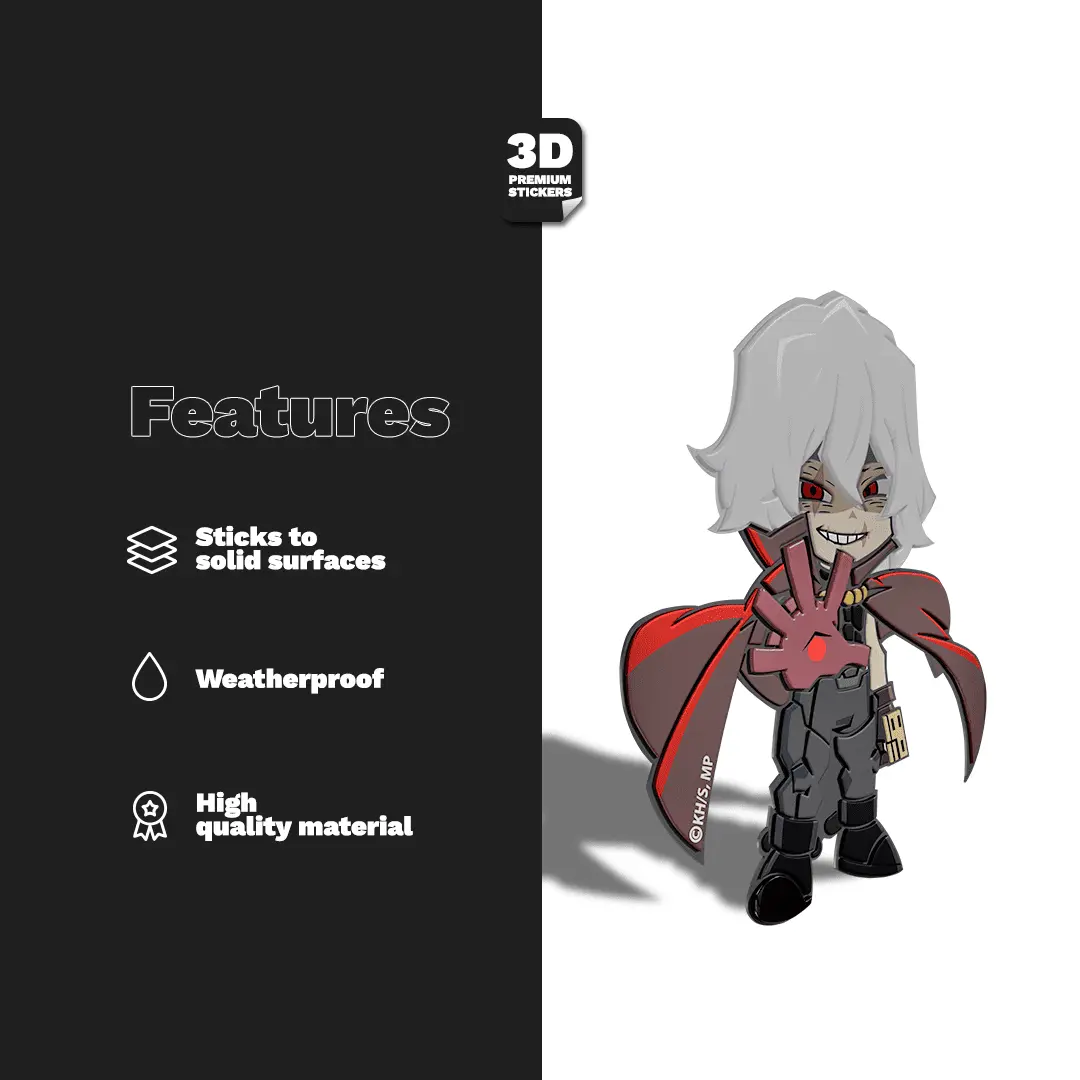 Tomura Shigaraki (Season 7) Stickmadly