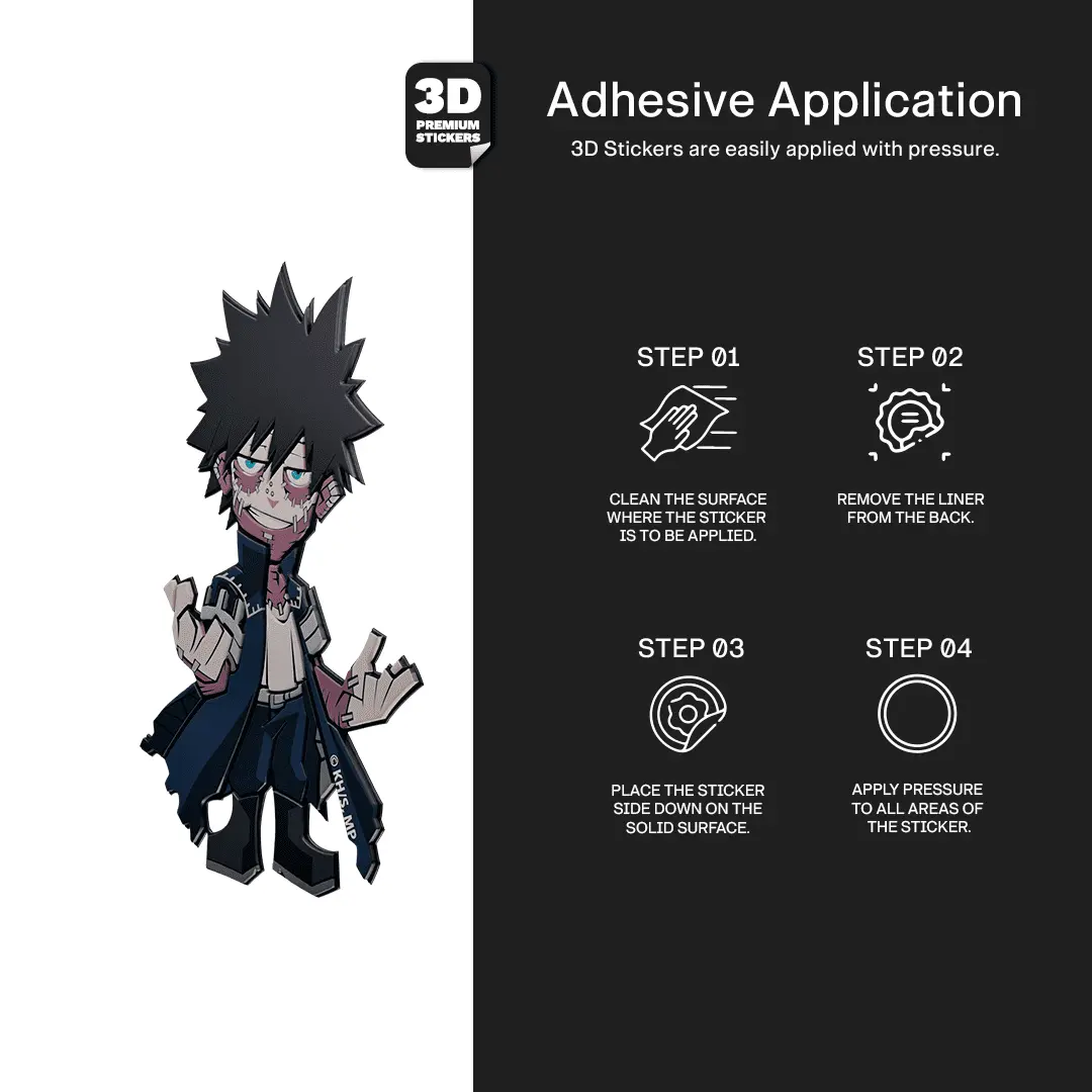 Dabi (Season 4) Stickmadly