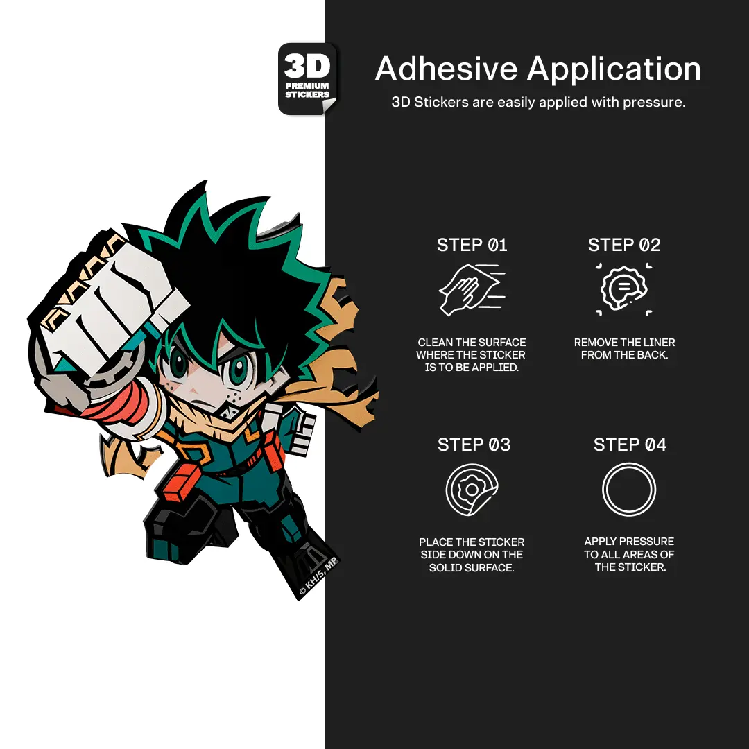 Izuku Midoriya (Season 7) Stickmadly