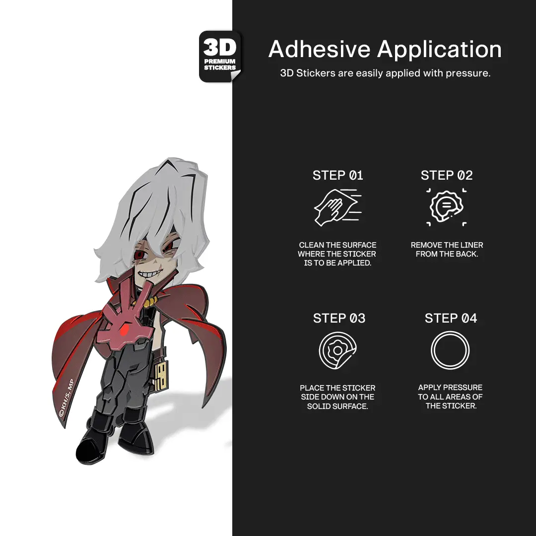 Tomura Shigaraki (Season 7) Stickmadly