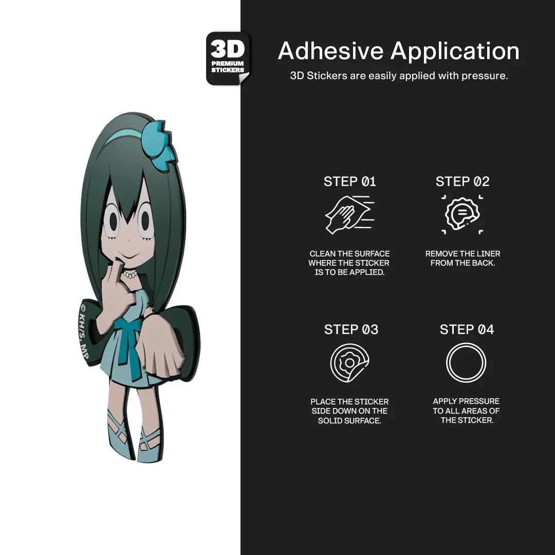 Tsuyu Asui (Season 4) Stickmadly
