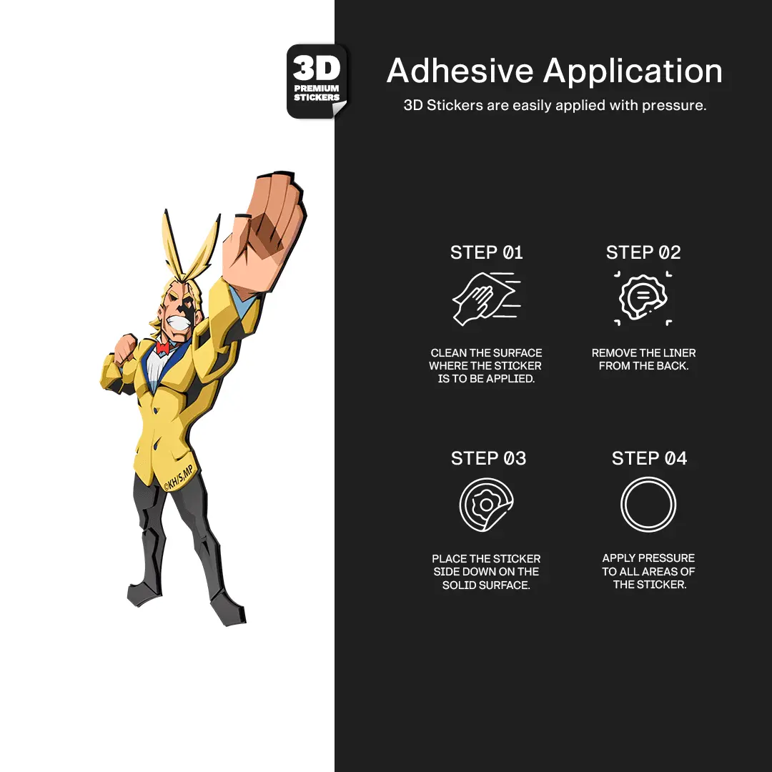 All Might (Season 4) Stickmadly