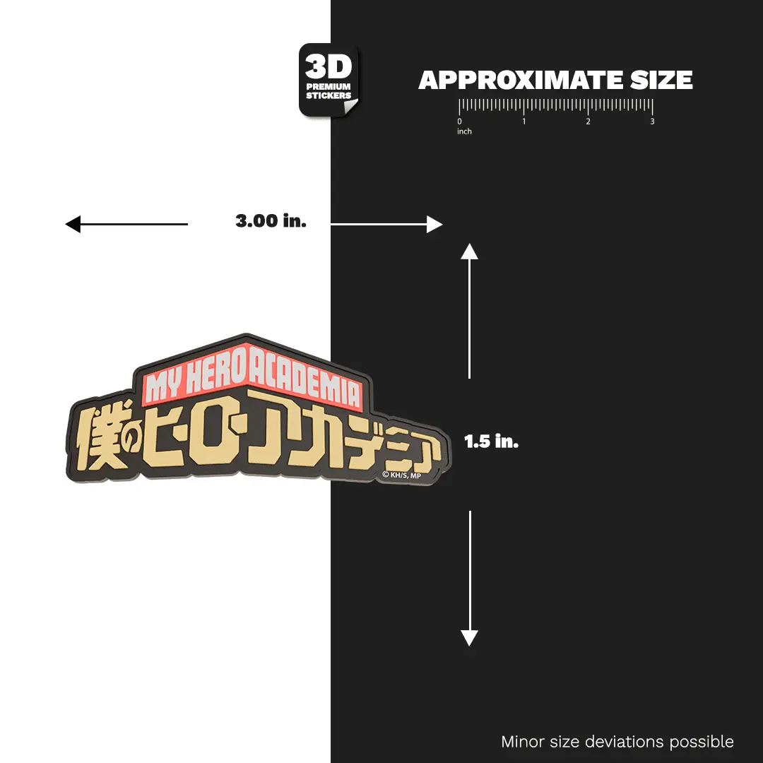 My Hero Academia Logo Stickmadly