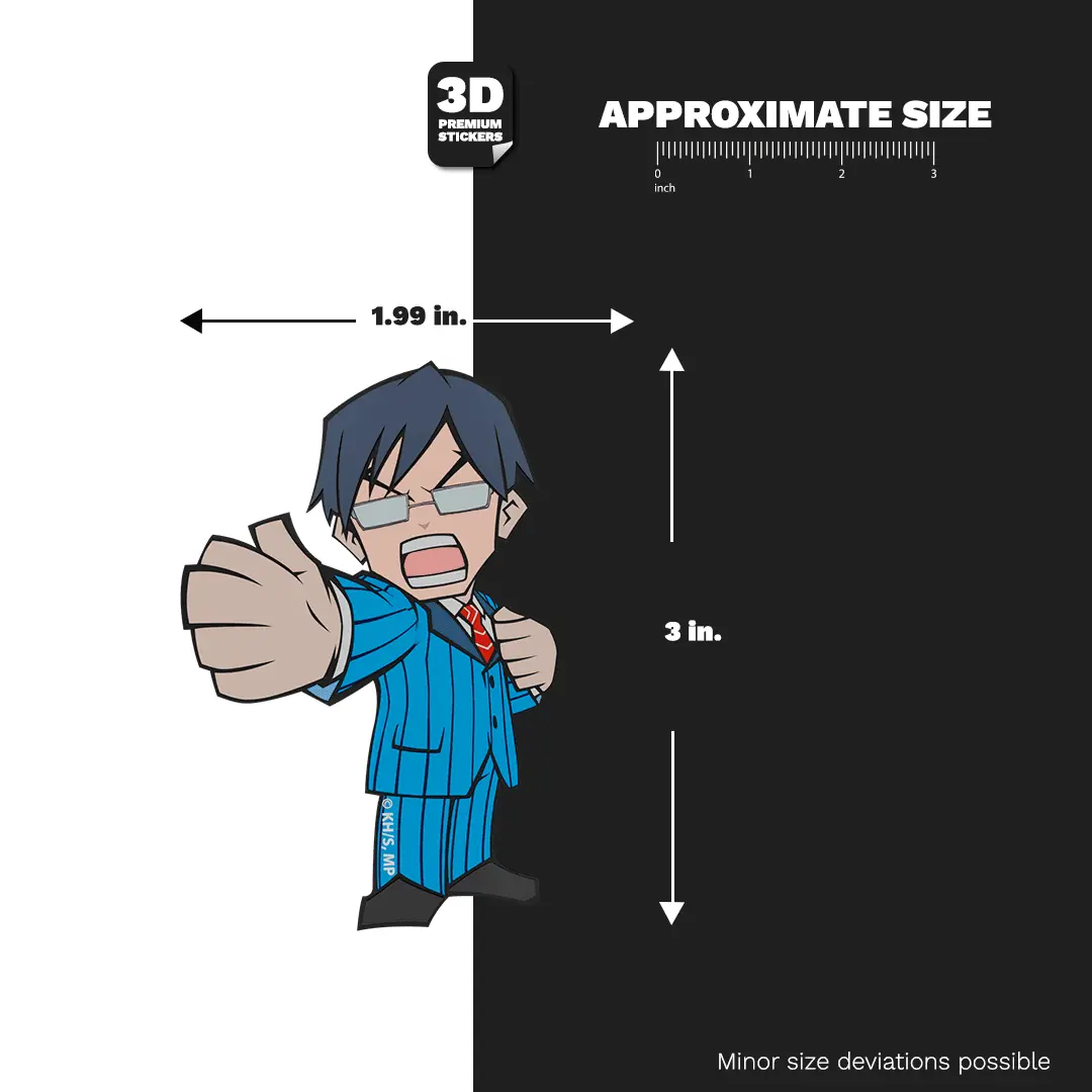 Tenya Iida (Season 4) Stickmadly