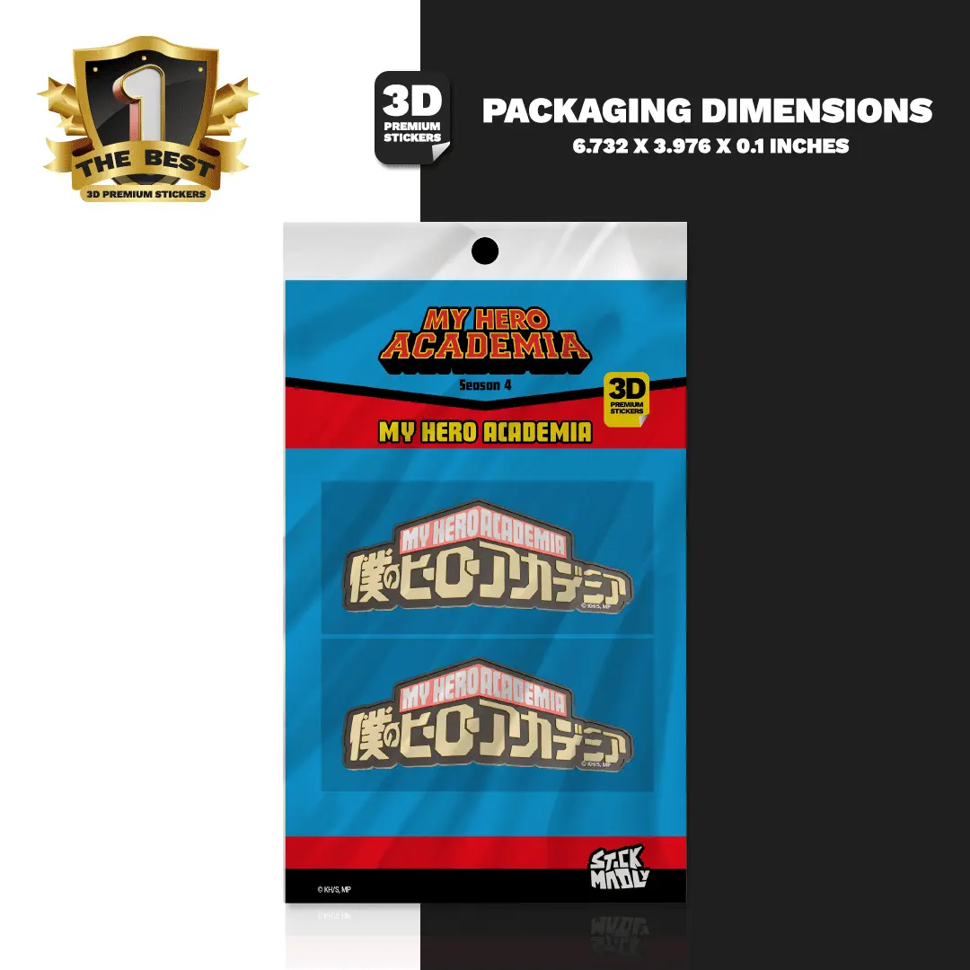 My Hero Academia Logo Stickmadly