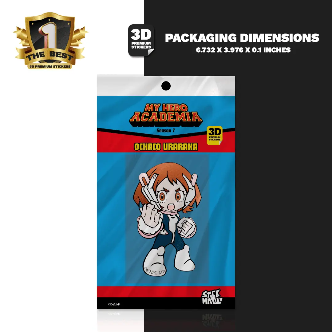 Ochaco Uraraka (Season 7) Stickmadly