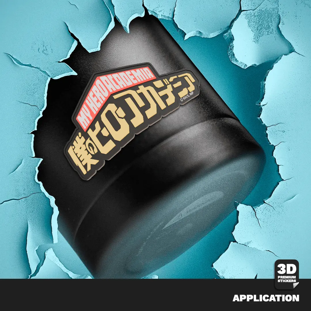 My Hero Academia Logo Stickmadly