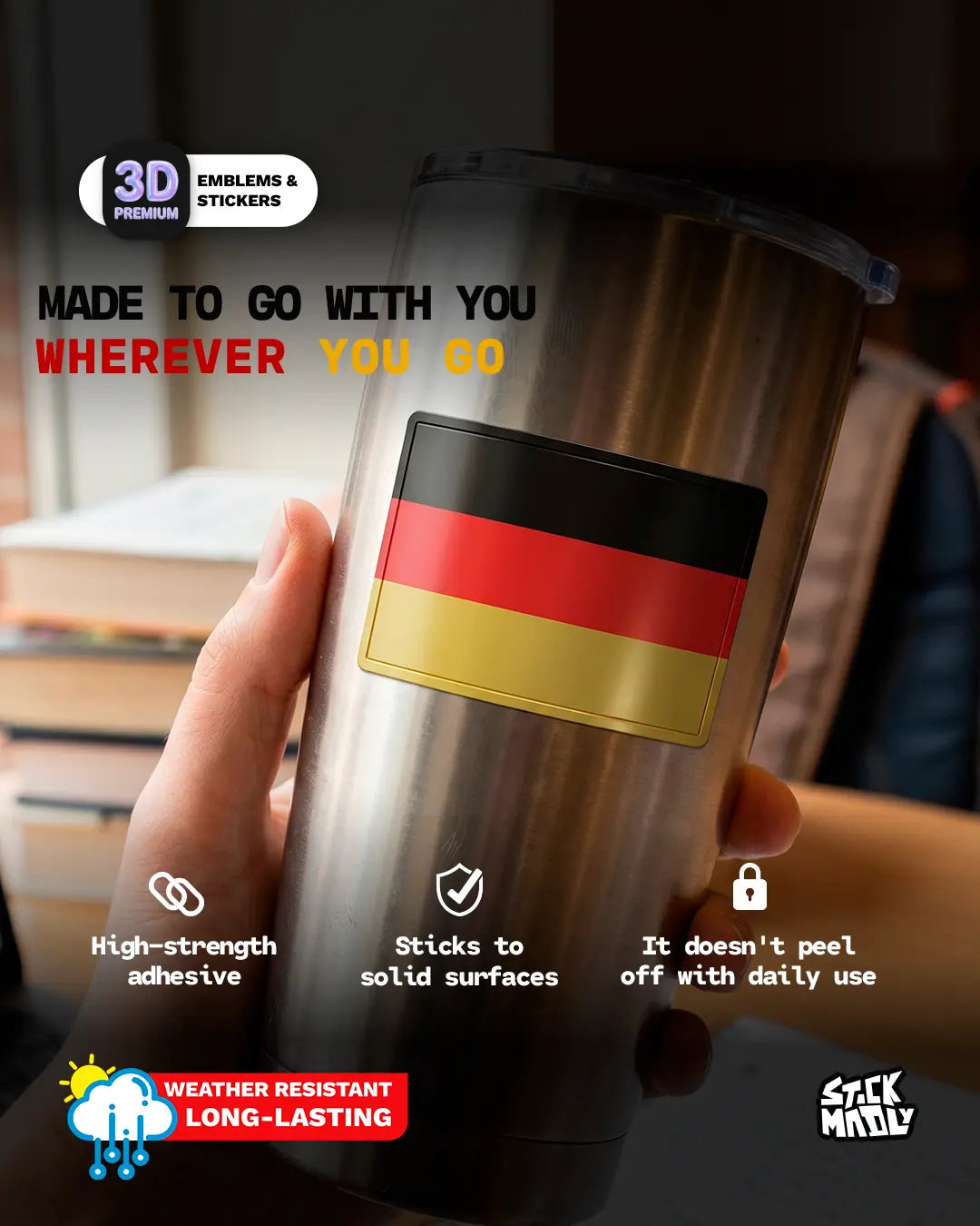 Gift Ideas for Someone Proud of Their Country Stickmadly