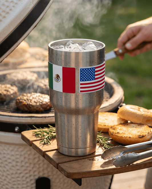 Country Flag Emblems for Dual-Heritage and Multicultural Families - Stickmadly