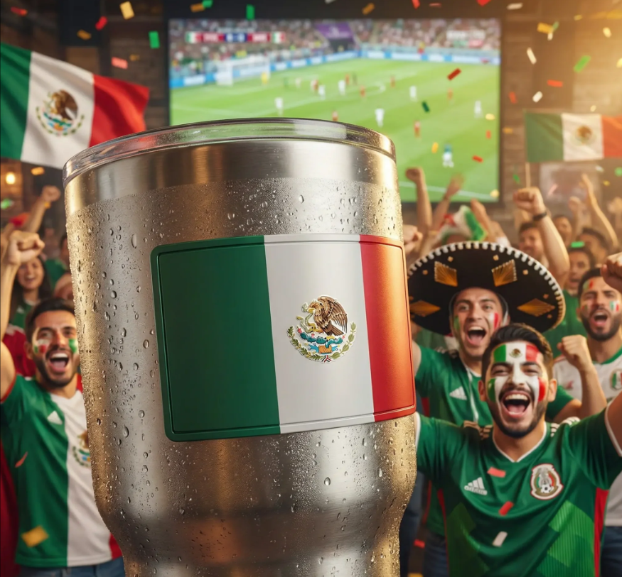 The Best Gift to Celebrate Mexican Independence Day (September 15–16): The Mexico Flag Sticker - Stickmadly