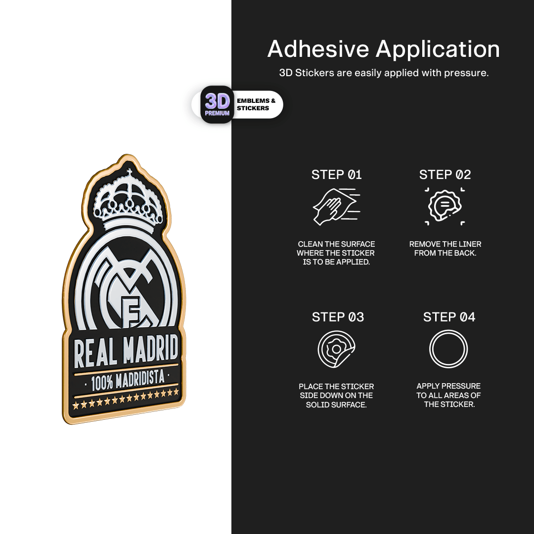 100% MADRIDISTA - Stickmadly