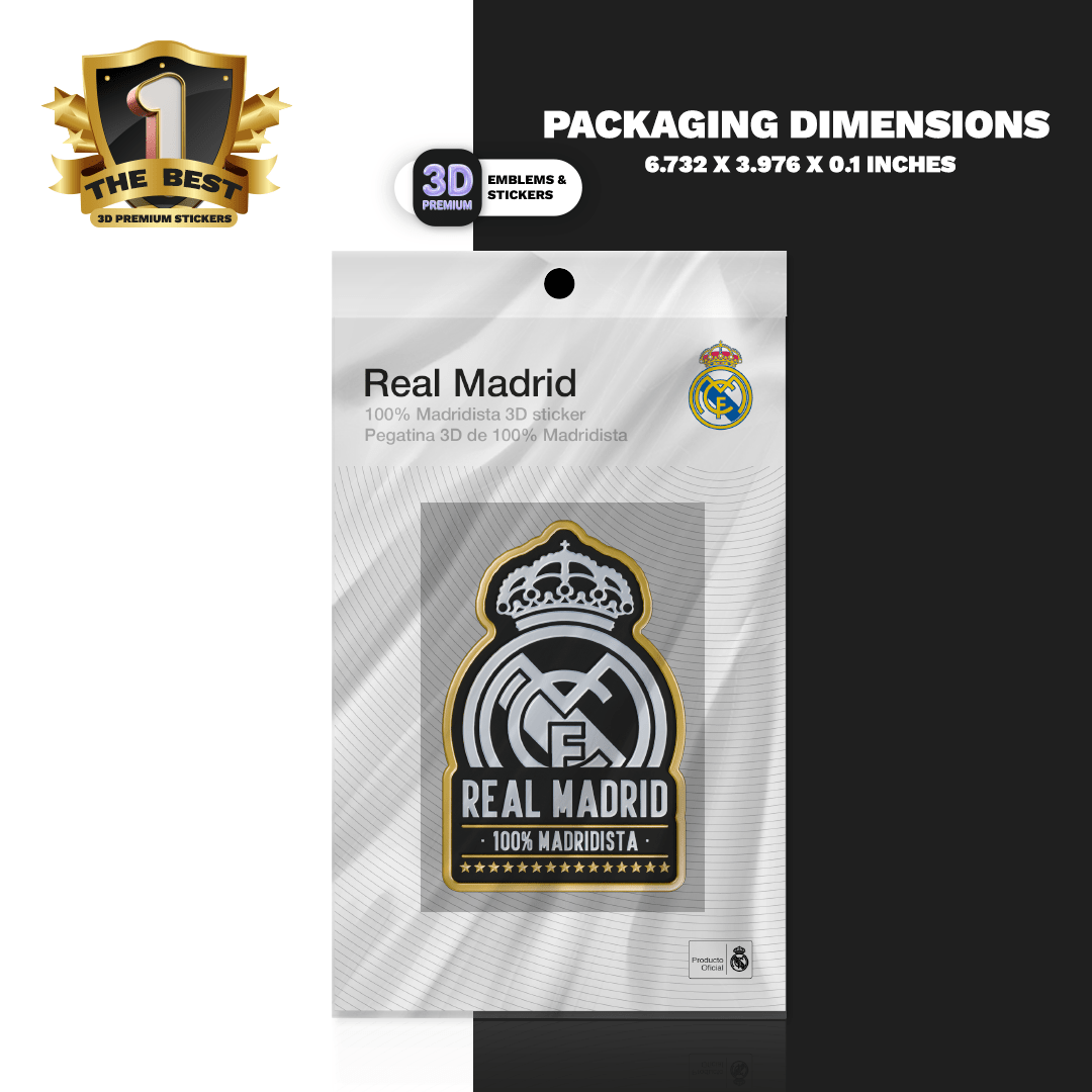 100% MADRIDISTA - Stickmadly