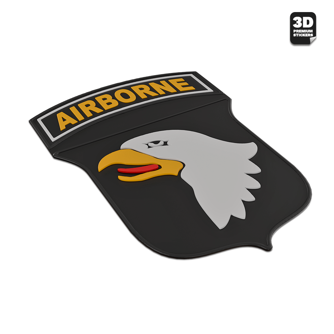 101ST Airborne Division 3D Premium Sticker