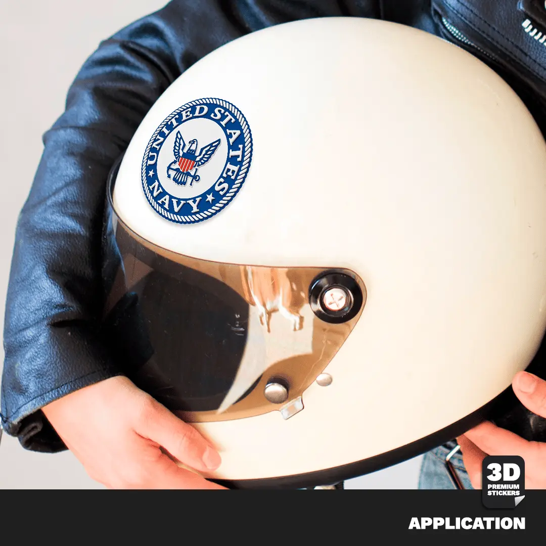 NAVY ALTERNATIVE EMBLEM Stickmadly