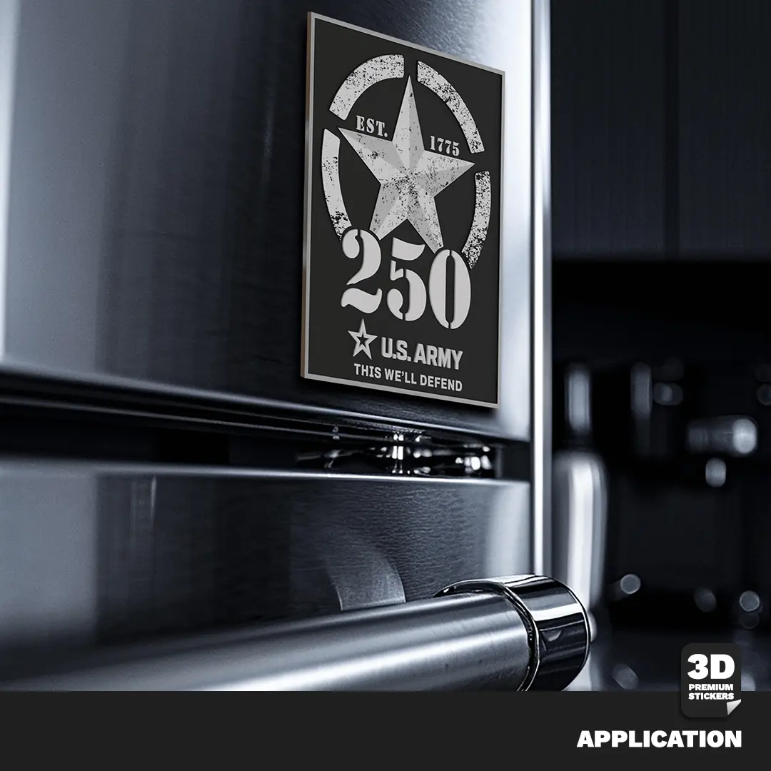 250TH ANNIVERSARY WHITE/SILVER Stickmadly