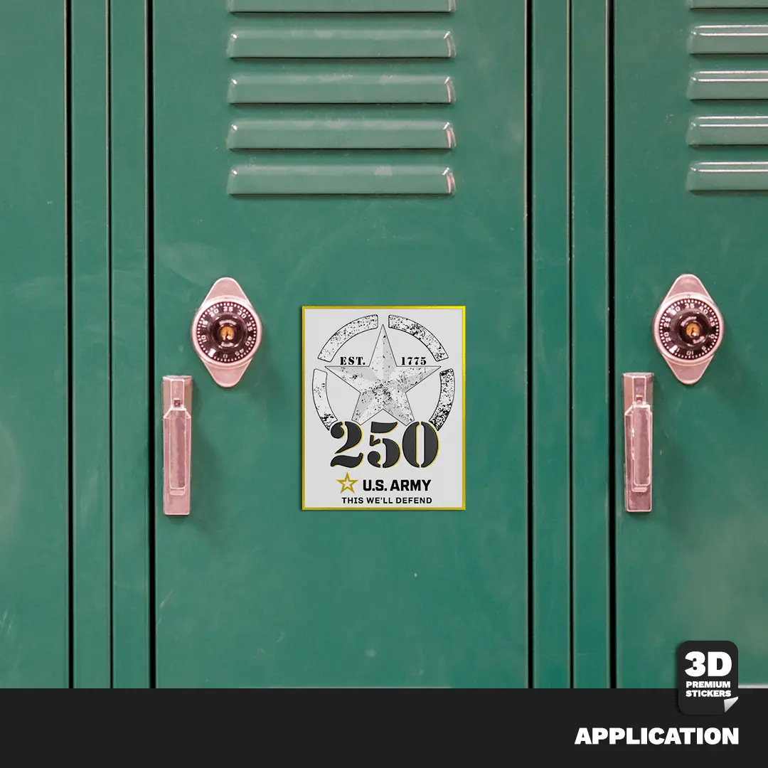 250TH ANNIVERSARY BLACK/GOLD Stickmadly