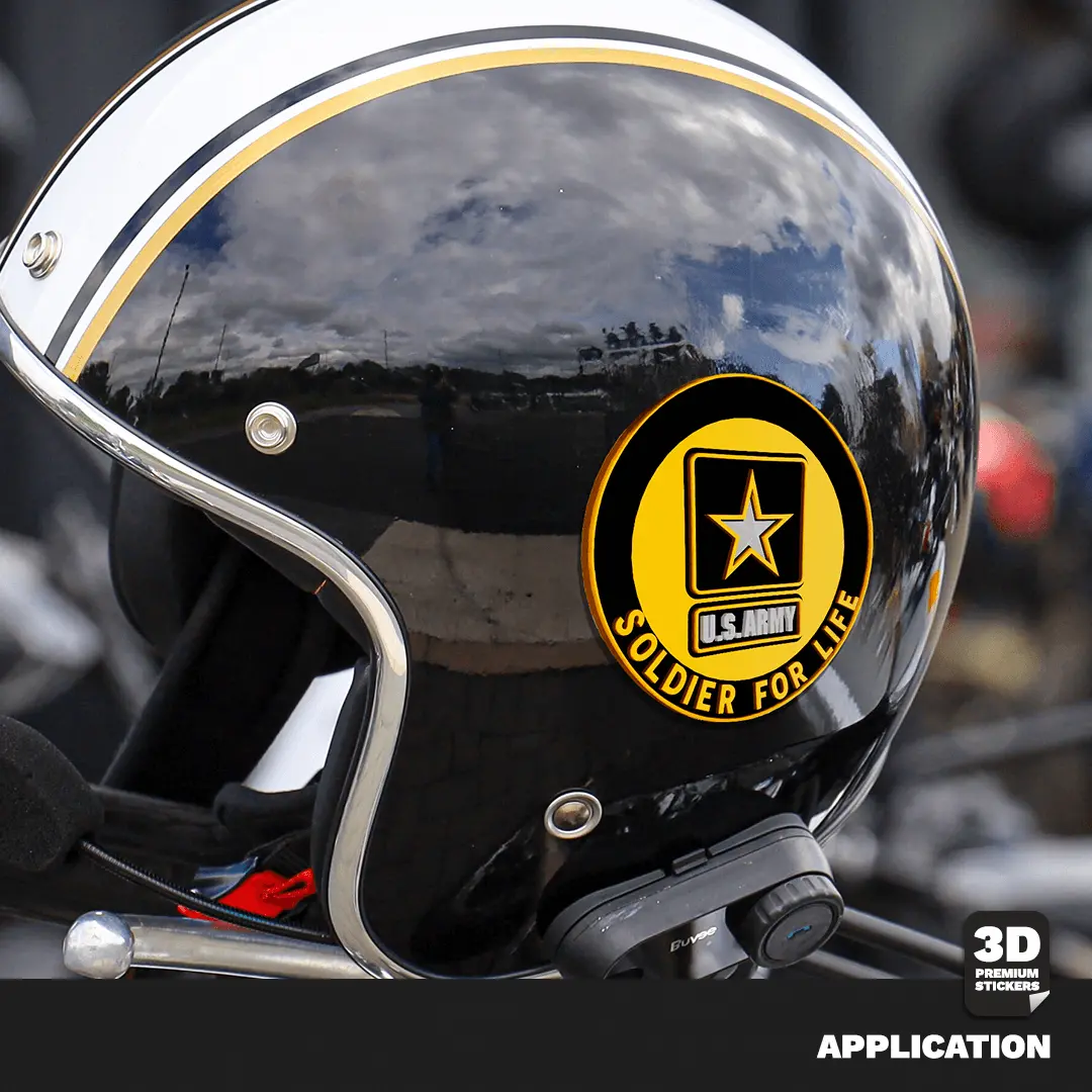 Soldier for Life Stickmadly