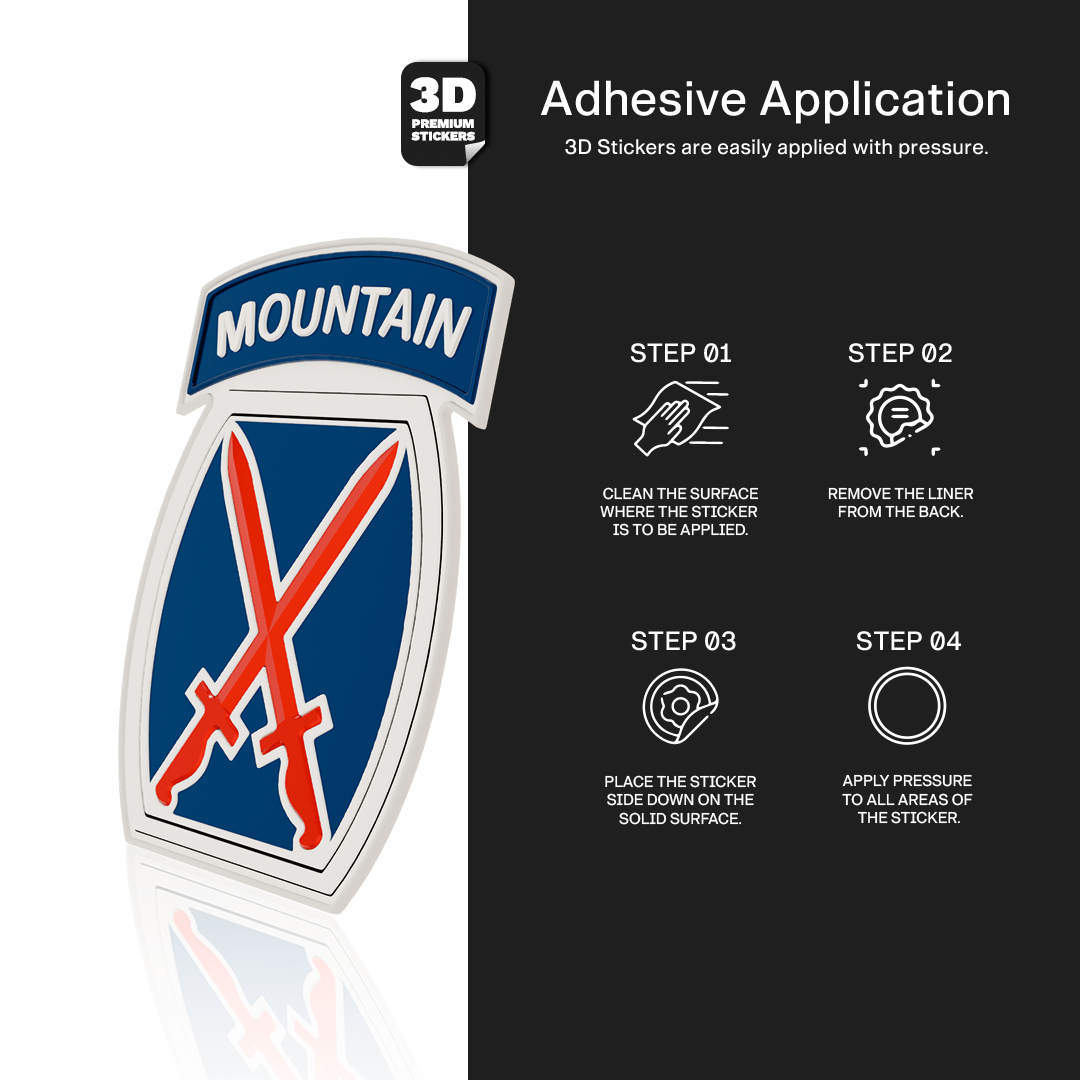 10TH Mountain Division - Stickmadly
