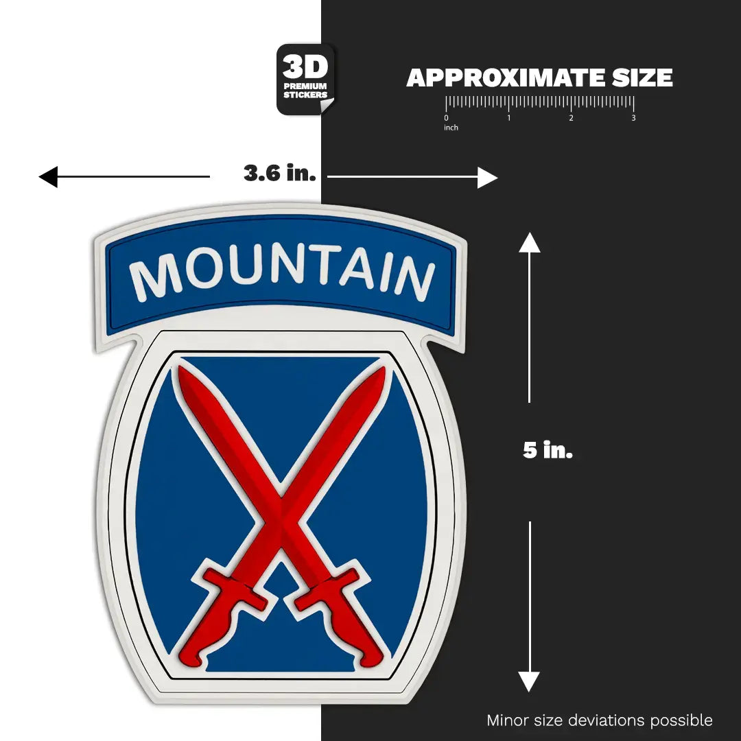 10TH Mountain Division - Stickmadly