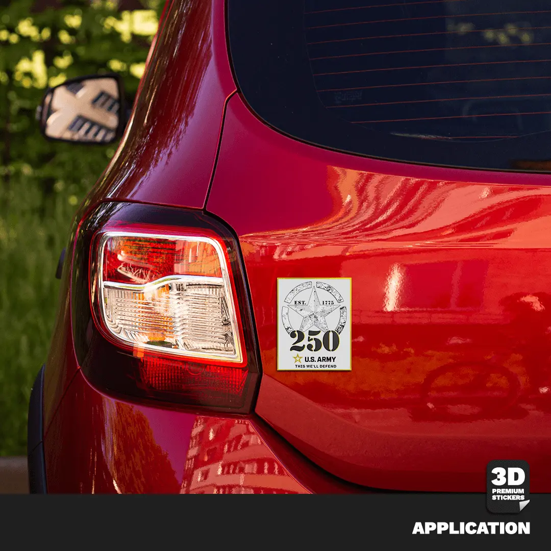 250TH ANNIVERSARY BLACK/GOLD Stickmadly