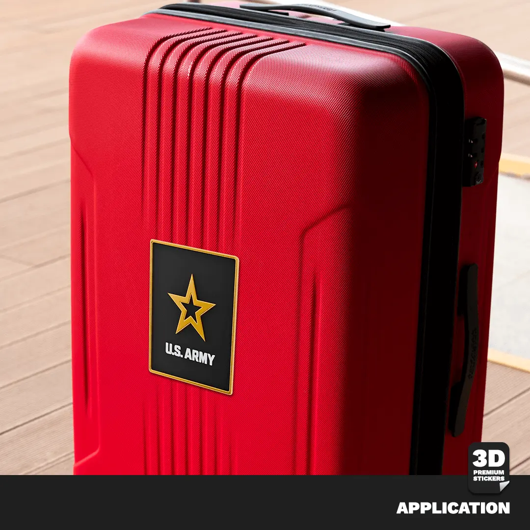 U.S. ARMY Gold Stickmadly