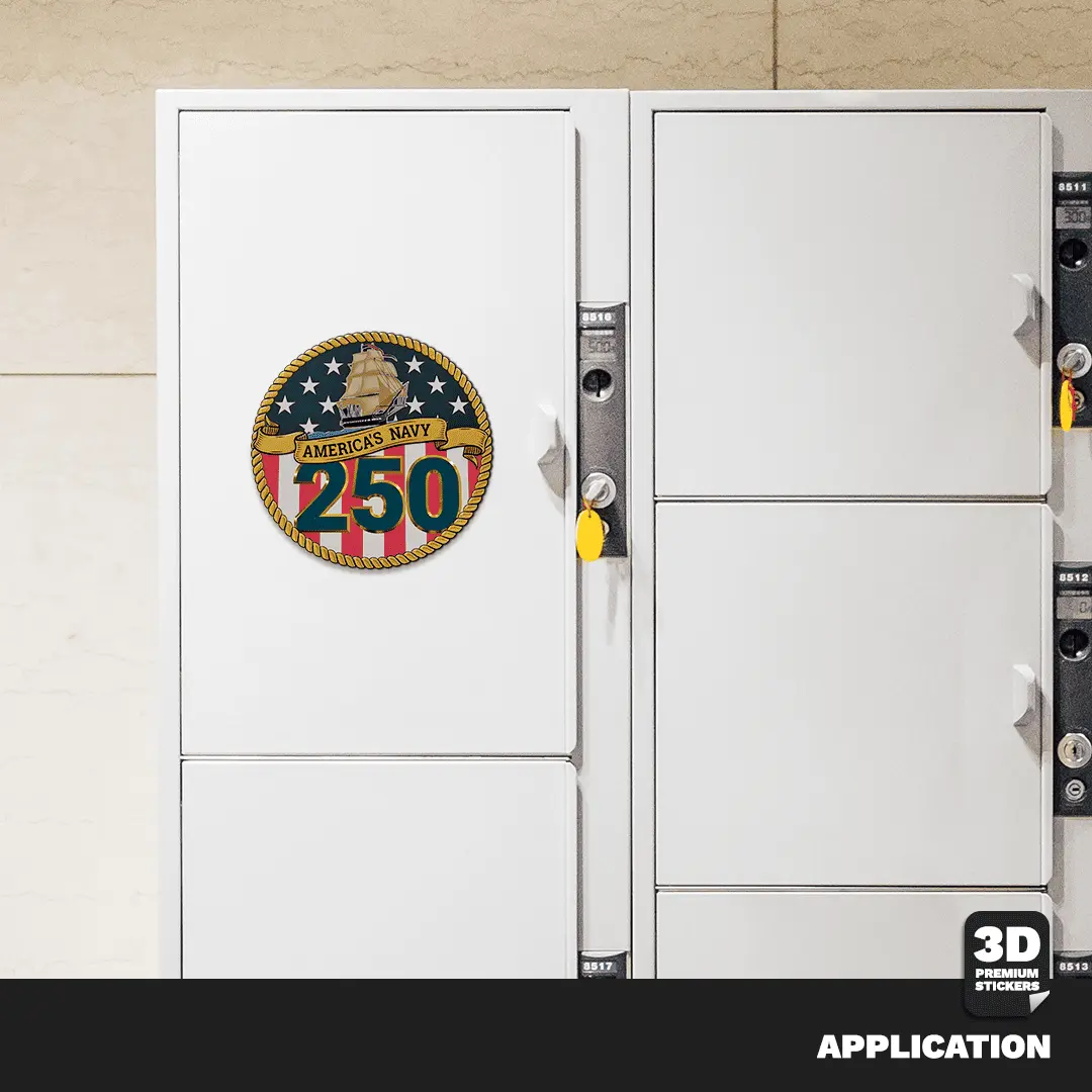 AMERICA’S NAVY 250 Stickmadly