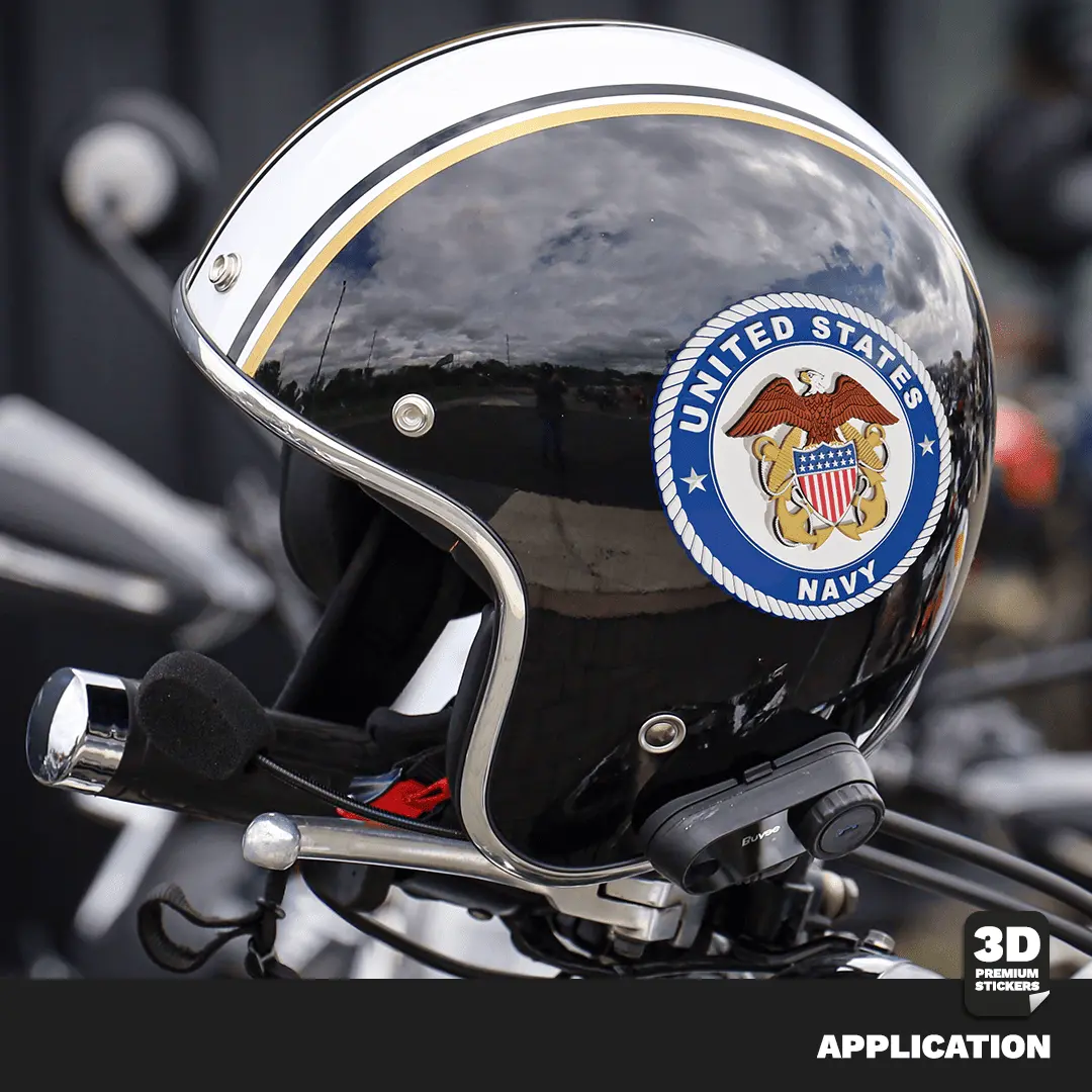 OFFICERS CREST EMBLEM Stickmadly