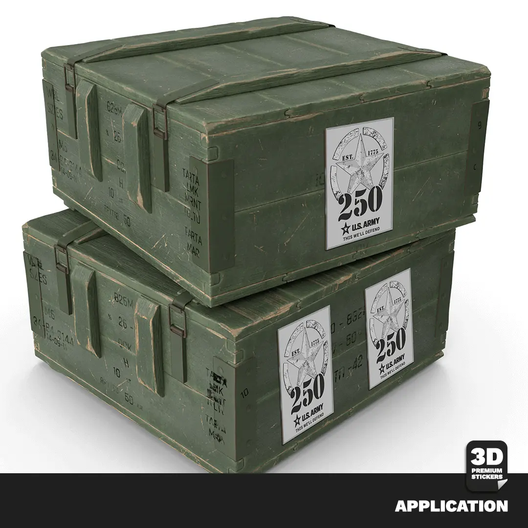 250TH ANNIVERSARY BLACK/ SILVER Stickmadly