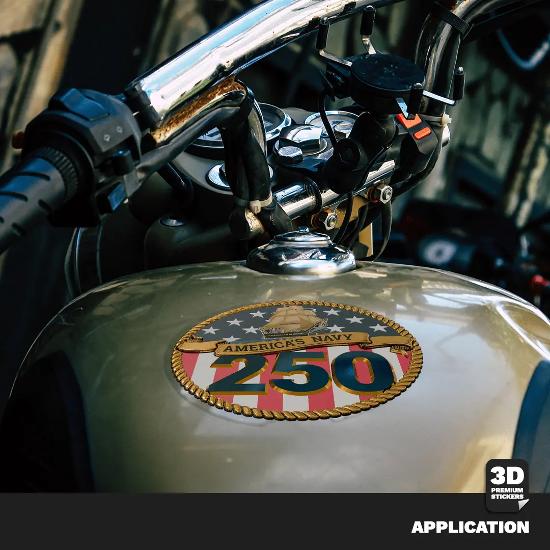 AMERICA’S NAVY 250 Stickmadly