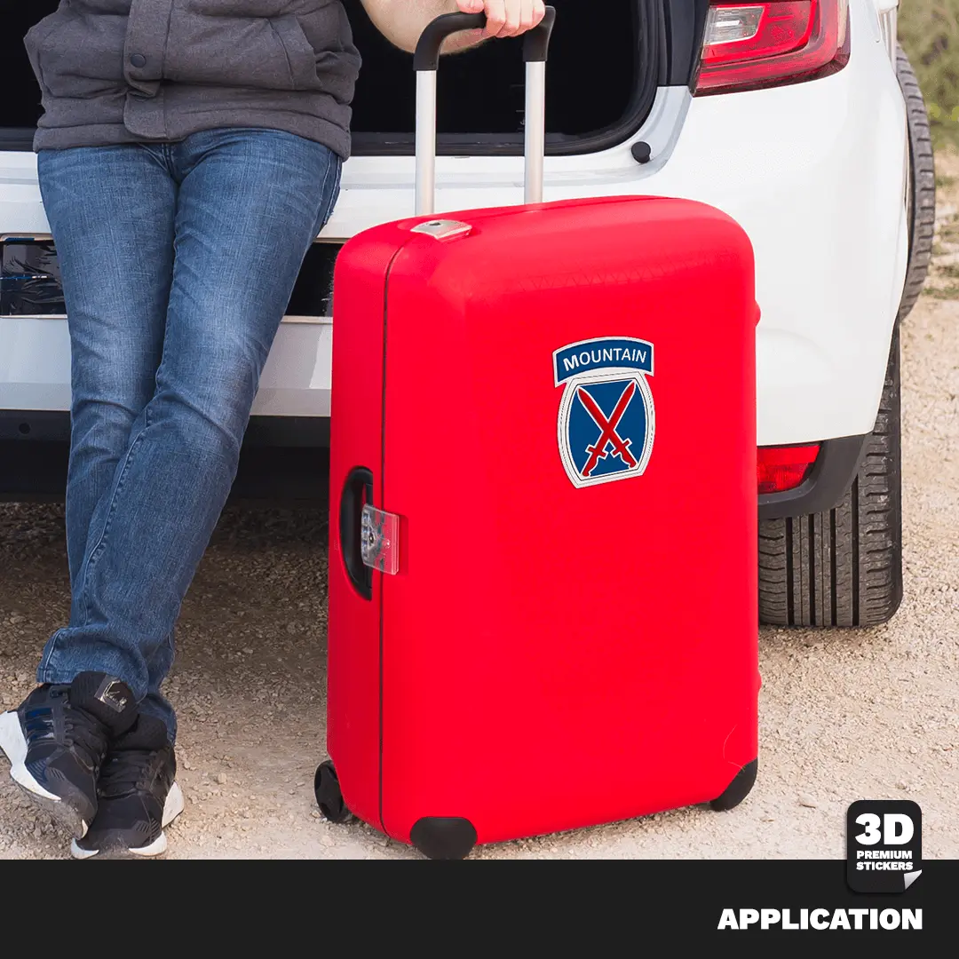 10TH Mountain Division Stickmadly