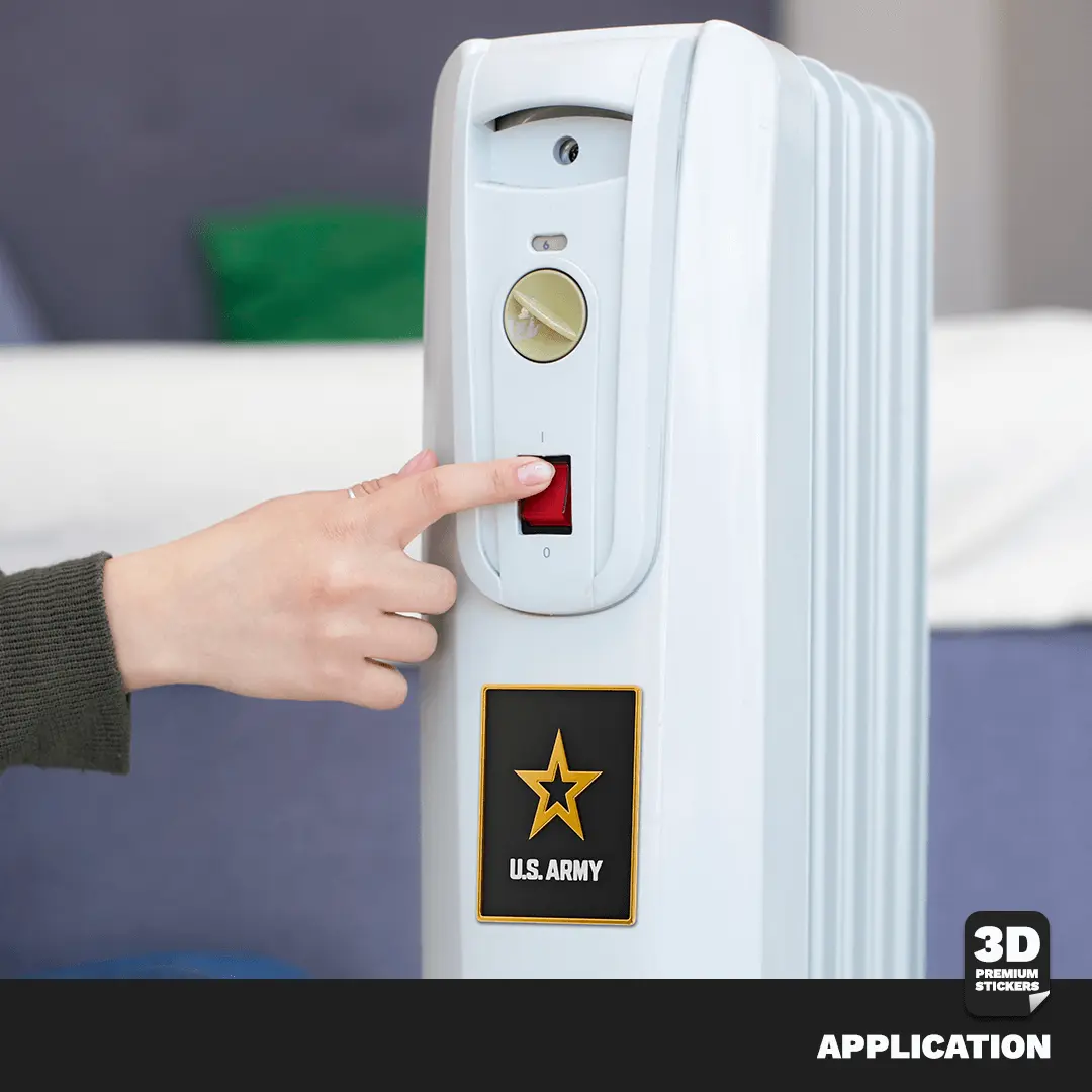 U.S. ARMY Gold Stickmadly