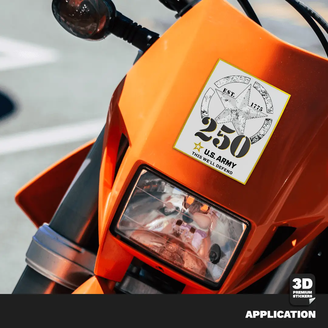 250TH ANNIVERSARY BLACK/GOLD Stickmadly