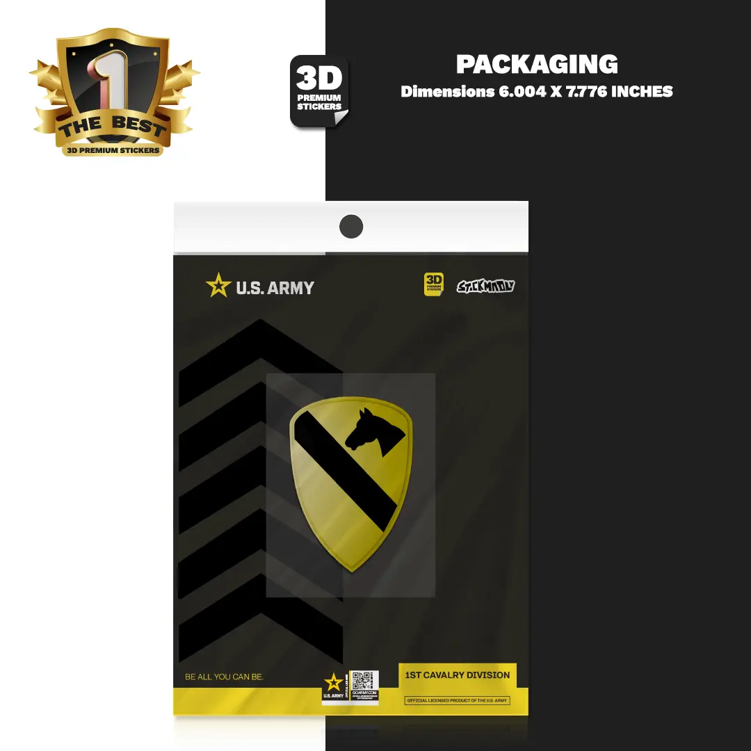 1ST Cavalry Division Stickmadly