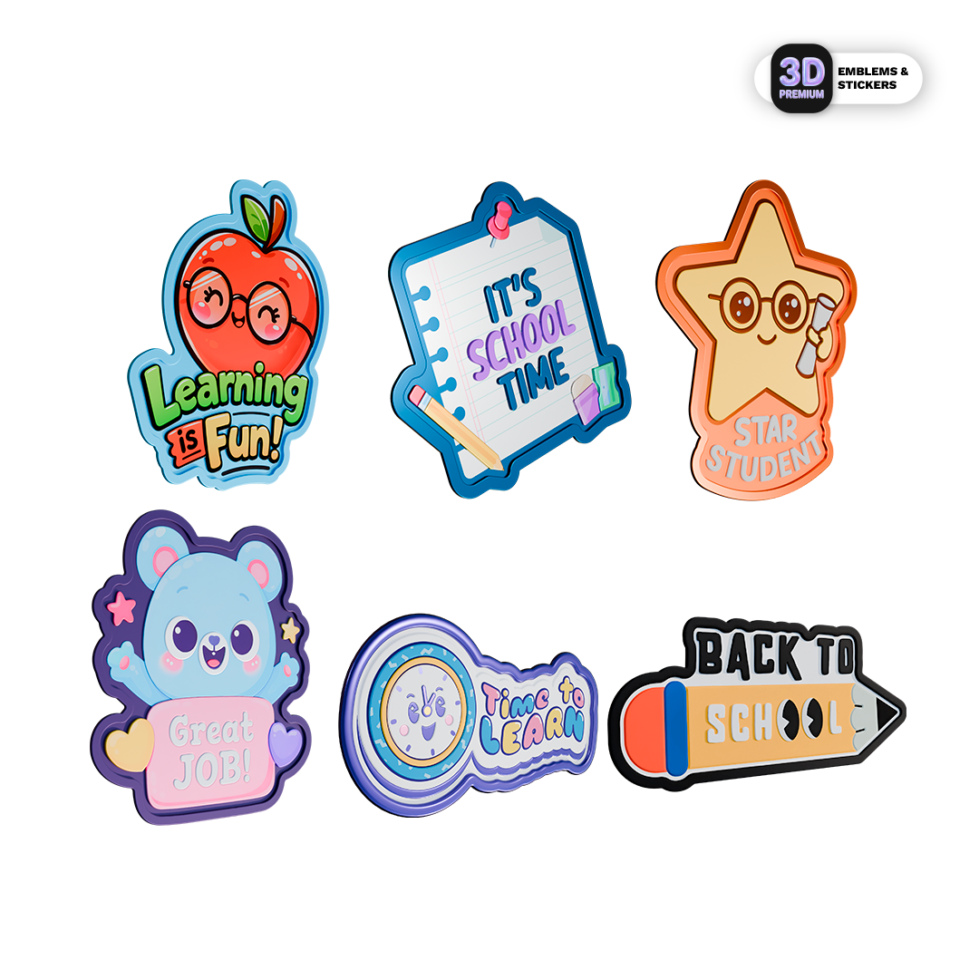 Pre school Pack Stickmadly