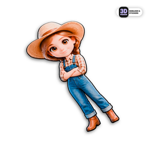 FEMALE FARMER Stickmadly