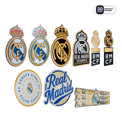 Complete Collection Emblem Pack Real Madrid