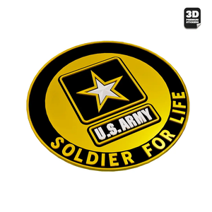 Soldier for Life Stickmadly