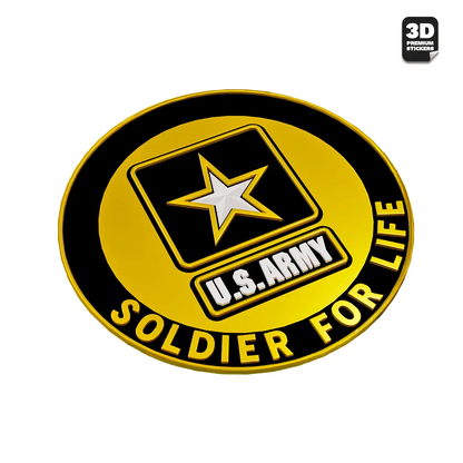 Soldier for Life Stickmadly