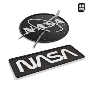 NASA TWO PACK Stickmadly