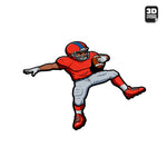 AMERICAN FOOTBALL PLAYER Stickmadly