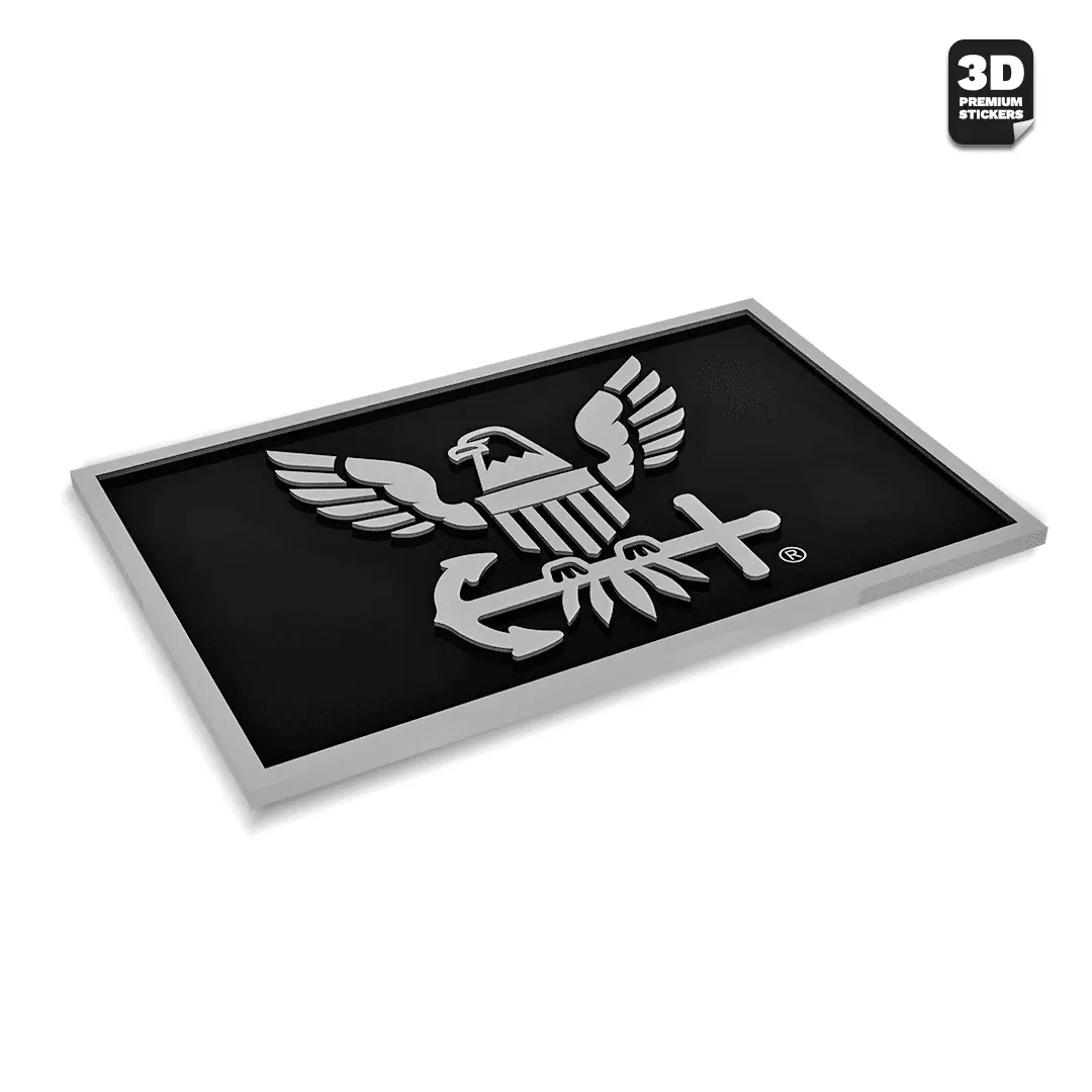 EAGLE ICON BLACK STICKER Stickmadly