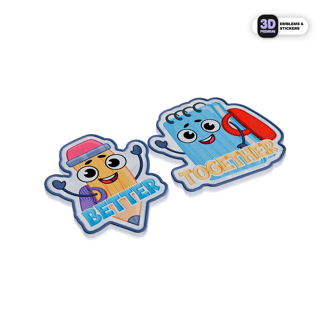 Better Together 2PACK Stickmadly