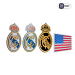 Real Madrid Crest Collection & USA Flag Real Madrid