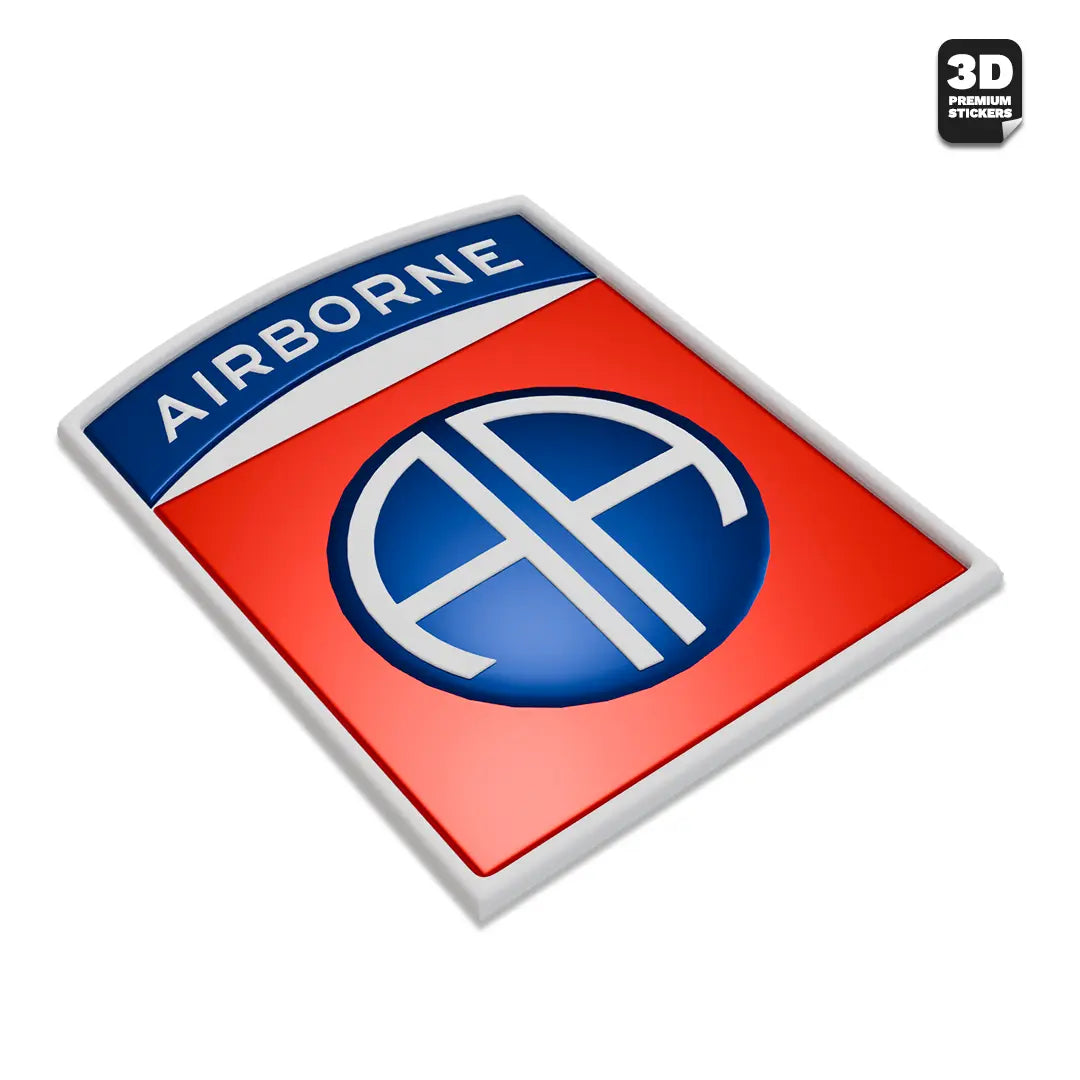 82nd Airborne Division Stickmadly
