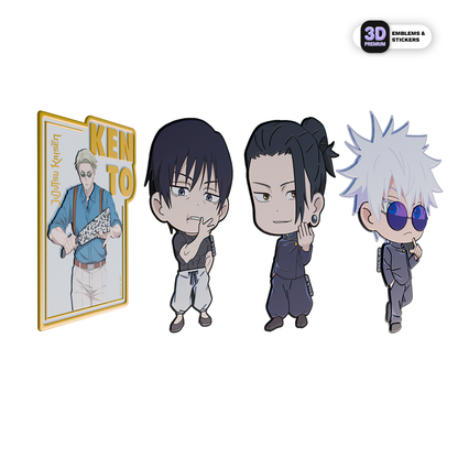 Hidden Inventory Emblems Collection Jujutsu Kaisen