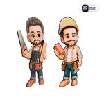 Building Experts Pack Stickmadly