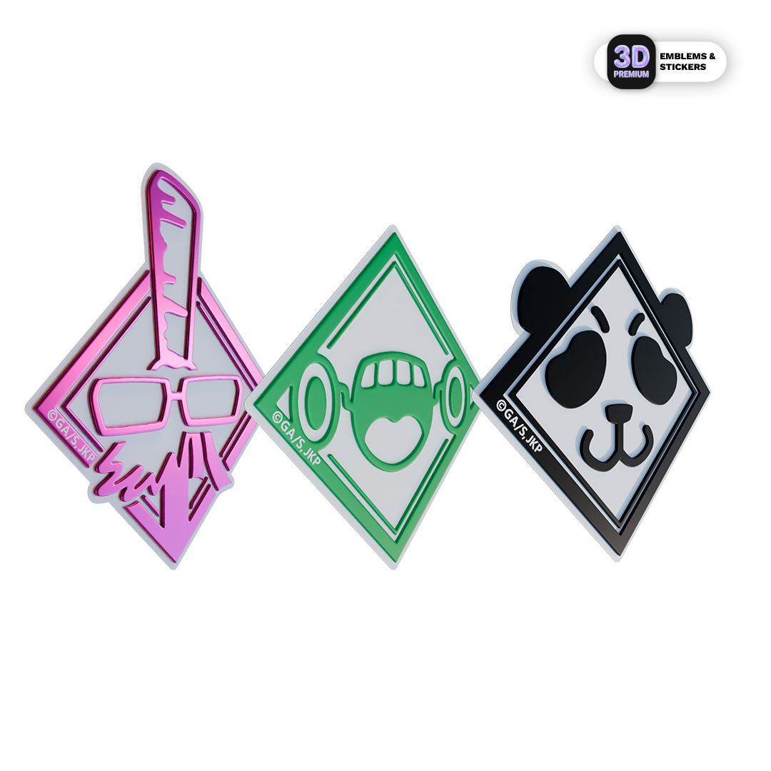 Elite Sorcerers Icons Jujutsu Kaisen